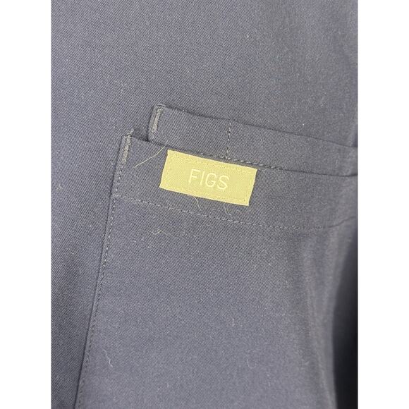 Figs Size XXL Healthcare Nursing Scrubs Navy Blue Work Medical - Picture 3 of 6